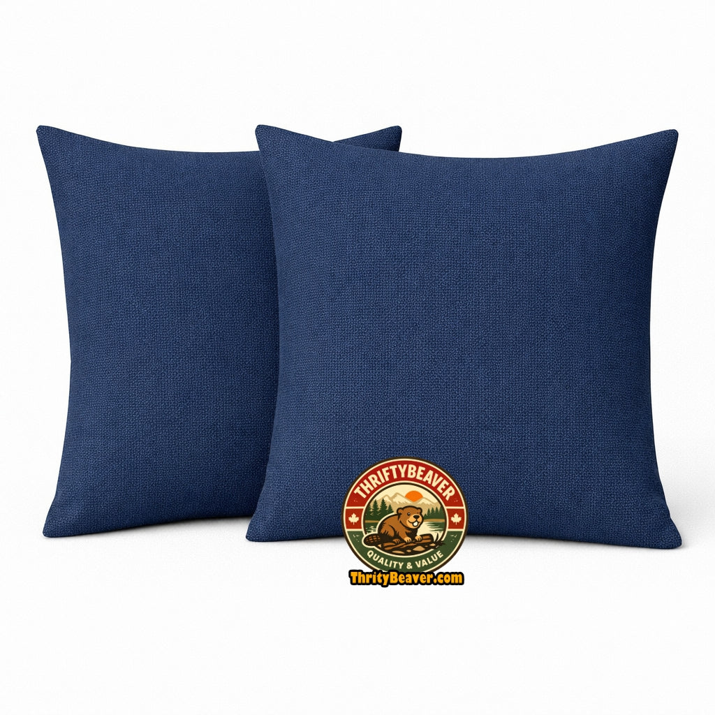 2 decorative cushions