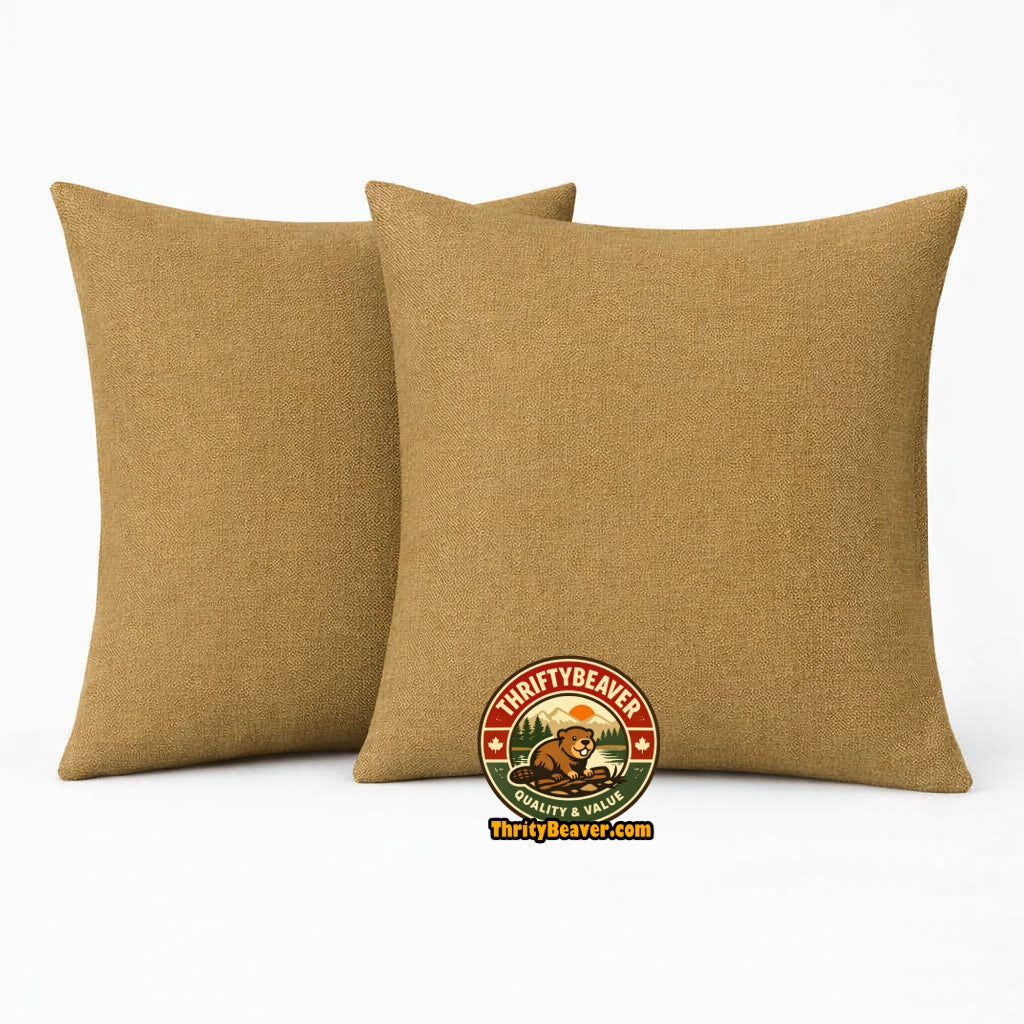 2 decorative cushions