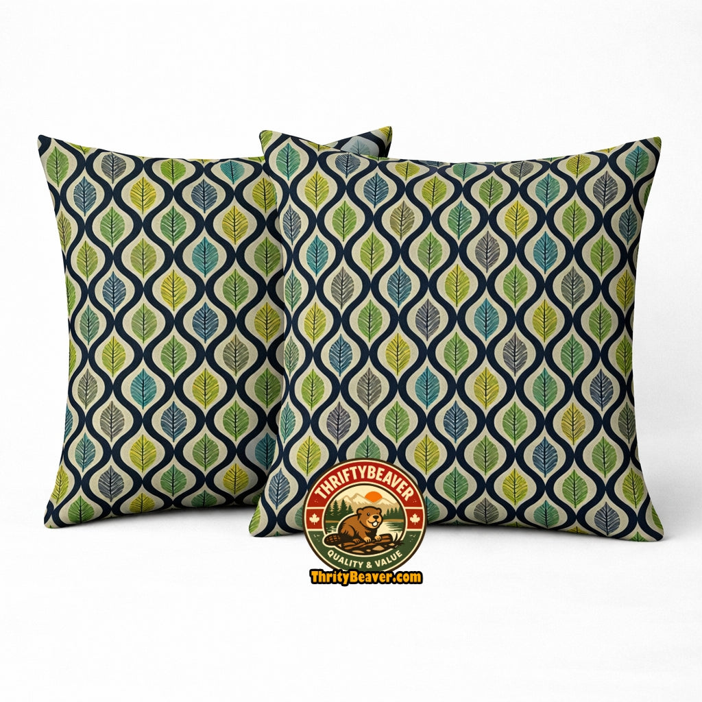 2 decorative cushions