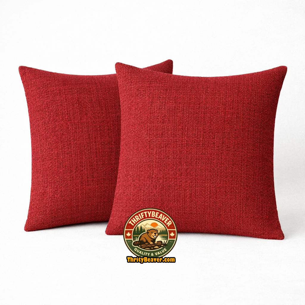 2 decorative cushions