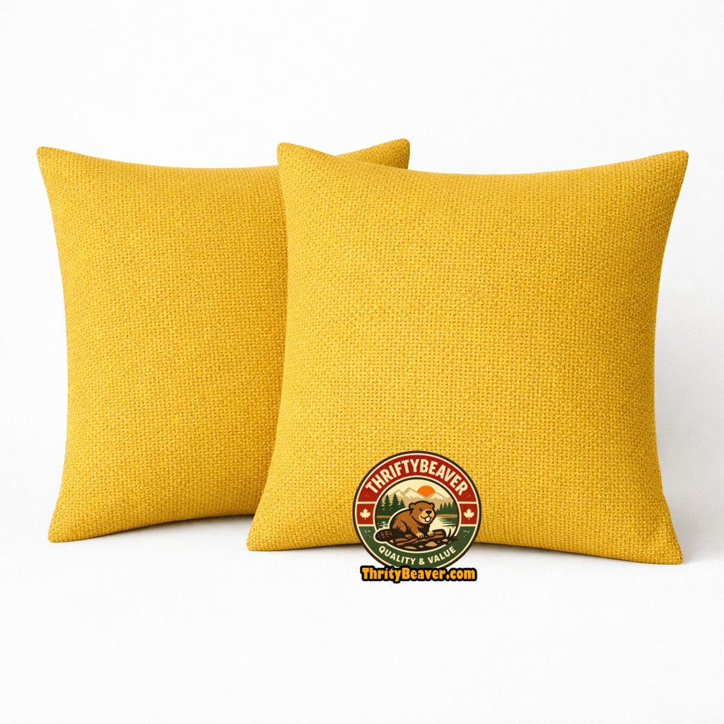2 decorative cushions