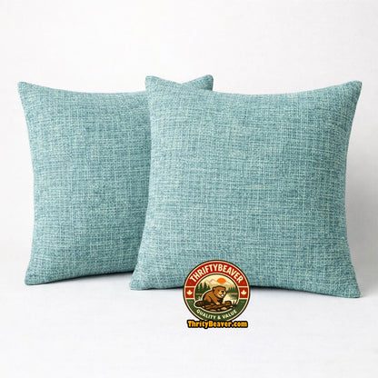 2 decorative cushions