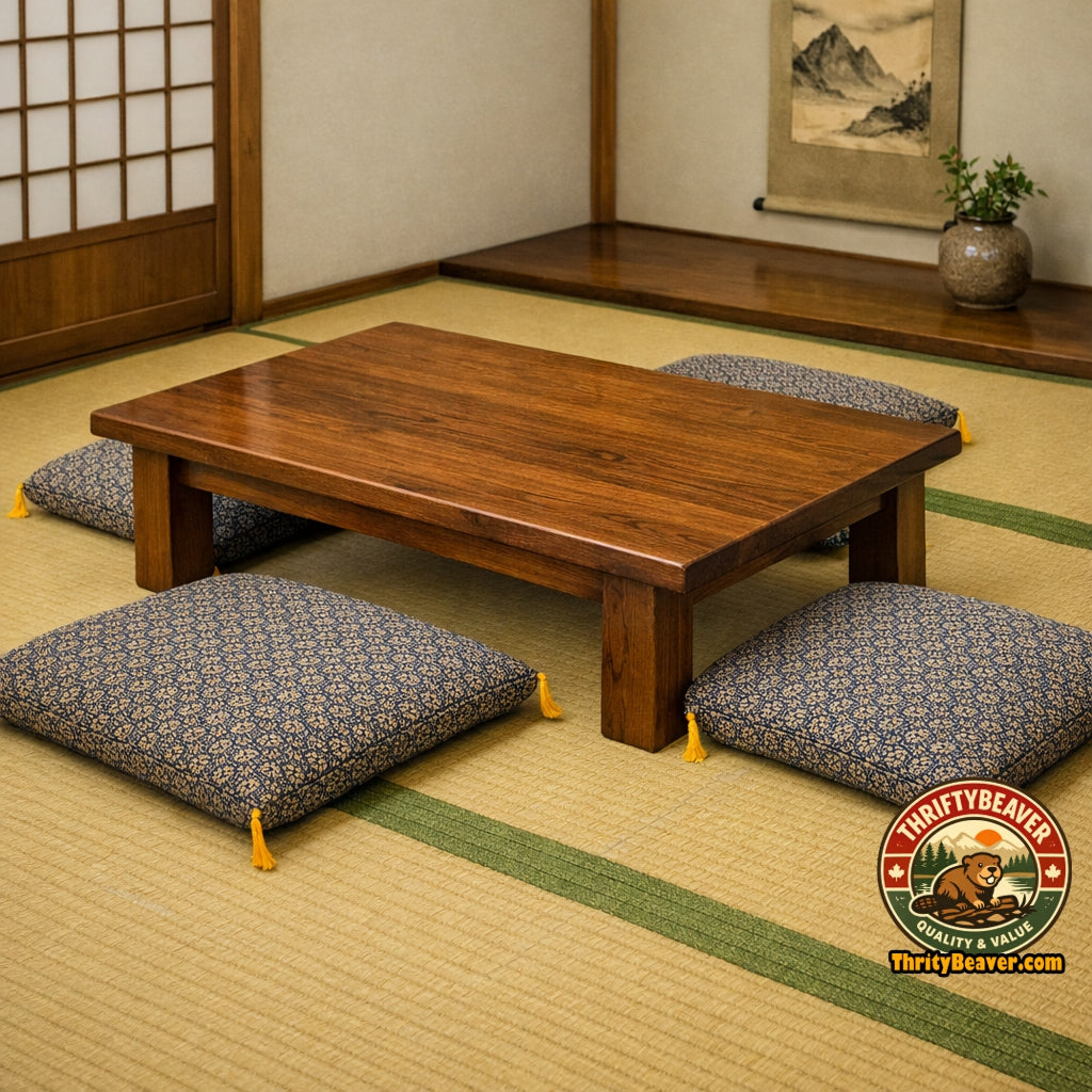 Chabudai, table basse de style japonais